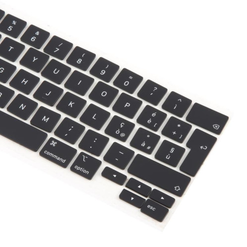 Lot de 10 touches de raccourci pour MacBook A2251, A2289, A2238, A2338, version UK, langue : Italie SH4003305-03